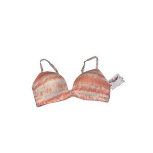 🆕 Jessica Simpson Pink and White Tie Dye Bra - Women’s Size C38 / 38C